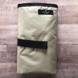 Kate Spade changing pad with velcro - never used
